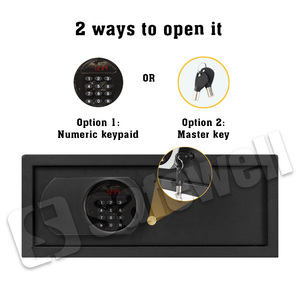 Safewell Ningbo Thép An Ninh Kỹ Thuật Số Tiền Khách Sạn Phòng Khách An Toàn Đồ Trang Sức Ngăn Kéo Hộp Tiền Mặt Cho Doanh Số Bán Hàng Khuyến Mãi Giá - Product Image 4