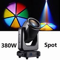 Projecteur à tête mobile 380W Spot Beam avec grand effet Gobo, Projecteur Gobo 380W, Projecteur à tête mobile 380W Spot Wash pour événements