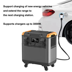 Station d'alimentation portable solaire LiFePo4 Lithium 5376Wh 5000W avec batterie externe et démarreur de secours à onde sinusoïdale pure - Product Image 4