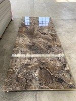 Plaque de marbre PVC UV de haute qualité 1220*2440*3mm, facile à nettoyer, imperméable, plaque de marbre UV