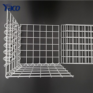 Canasta <span class=keywords><strong>de</strong></span> Gabión <span class=keywords><strong>de</strong></span> Alambre <span class=keywords><strong>de</strong></span> Hierro Galvanizado, <span class=keywords><strong>Jaula</strong></span> Decorativa para Piedras, para Jardín, Césped y Muros <span class=keywords><strong>de</strong></span> Paisajismo - Product Image 1