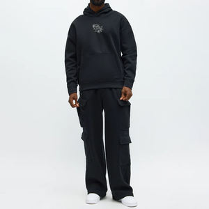 Sudadera con capucha personalizada informal de alta calidad transpirable anti-pilling Rose Thorns para hombre - Product Image 2