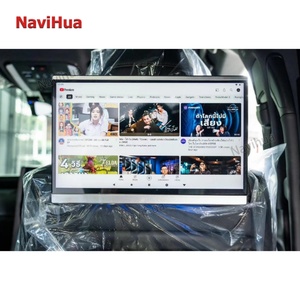 Navihua 13.3 InchHeadrest Touch Screen Android Car Headrest Monitor Mp5 Rear Seat Entertainment Headrest Car <b>Dvd</b> <b>Player</b> Monitor - Product Image 2