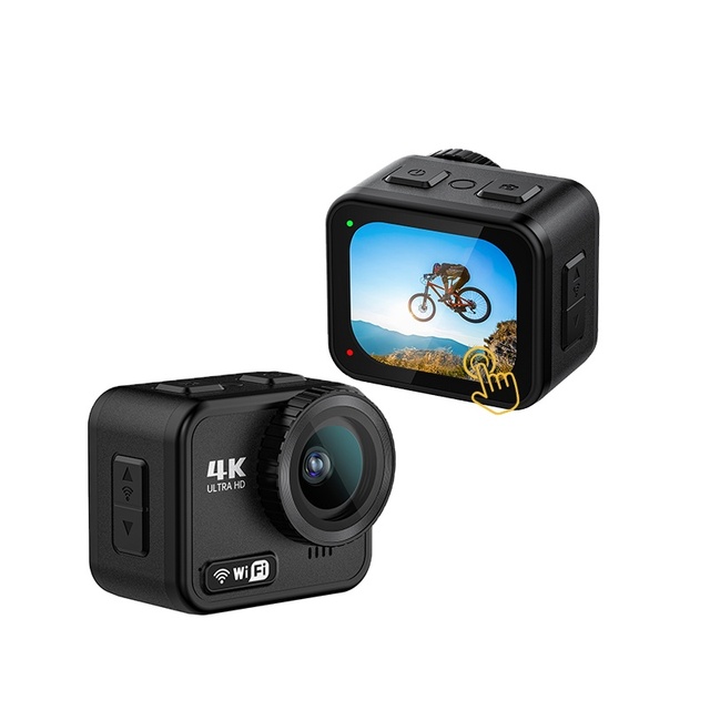 OEM 4K 1080p Six-axis EIS Action Camera 2.1" Touch Screen WiFi 21m Waterproof 170 Wide Angle MicroSD 128GB