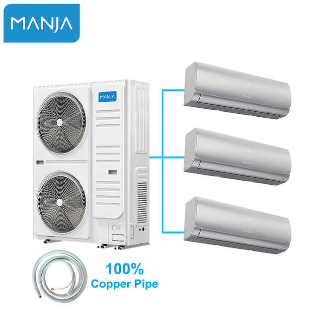Cooling and Heating Smart Multi Split Aire Acondicionado Inverter R410a 50/60hz 27000 Btu Eighte-way Cassette Air Conditioner