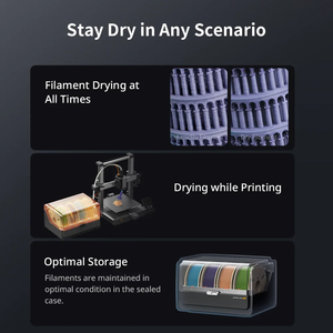 Imprimante 3D ANYCUBIC K3 Combo multicolore FDM Taille de construction 250mm x 250mm x 260mm 600 mm/s Vitesse d'impression maximale Impression en 4 à 8 couleurs - Product Image 5