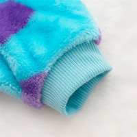 Teddy Dogs Cats Otoño e Invierno Gatos Ropa de cuatro patas Perros medianos Franela Perros transformables