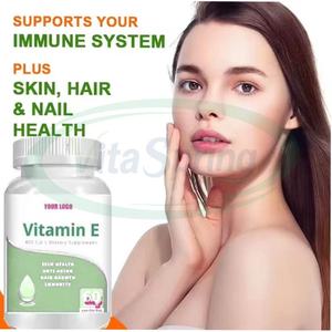 VitaSpring OEM Natural <span class=keywords><strong>Vitamin</strong></span> <span class=keywords><strong>E</strong></span> Softgel Precio Colágeno <span class=keywords><strong>Halal</strong></span> Cabello Blanqueamiento DE LA PIEL <span class=keywords><strong>Vitamin</strong></span> <span class=keywords><strong>E</strong></span> Oil Cápsulas de vitamina <span class=keywords><strong>E</strong></span> - Product Image 2