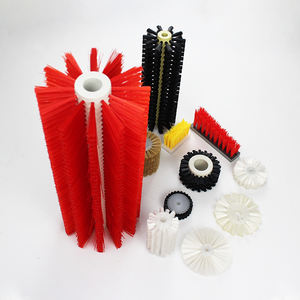 Brosse à roue en poils de sanglier durs, brosse rotative en nylon pour l'ébavurage et le polissage - Product Image 4