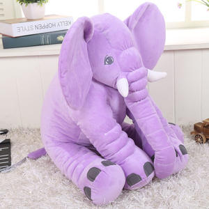 Éléphant géant Jouets en peluche Confort Bébé Éléphant Animal en peluche Poupée de corps endormi <span class=keywords><strong>Coussin</strong></span> de chiffon doux <span class=keywords><strong>pour</strong></span> enfants et adultes - Product Image 5