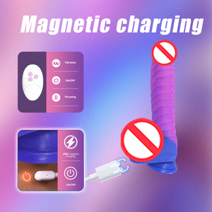 360 rotierende Heizung Realistischer Dildo Schub Dildo <span class=keywords><strong>Vibrator</strong></span> mit starkem Saugnapf Adult Sex Toy <span class=keywords><strong>Vibrator</strong></span> für Frauen <span class=keywords><strong>Vagina</strong></span> - Product Image 5