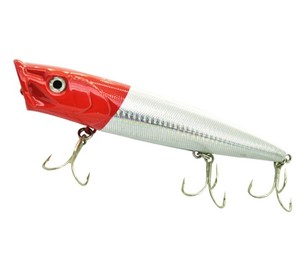 Popper — leurre méné rigide coulant avec hameçon tripple, appât artificiel de type poisson nageur idéal pour la pêche à la carpe, Popper, 178mm, 68g - Product Image 5