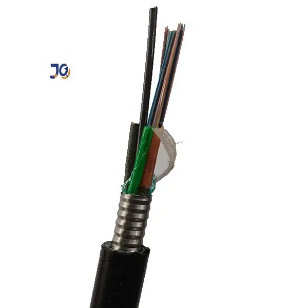 Наружная однорежимная стальная лента l бронированный GYTS 12/ 24/48 сердечник оптоволоконный кабель