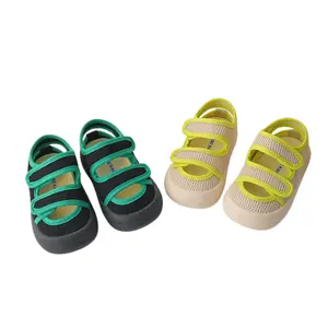 2022时尚韩版婴儿儿童步行风格鞋网布透气男女通用儿童休闲鞋