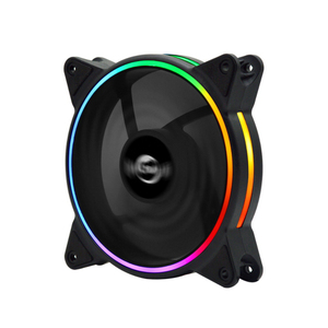 Quạt làm mát case máy tính Aigo Ar12 Pro 120mm, 6 chân, đèn LED RGB điều chỉnh, 12cm, siêu yên tĩnh, quạt ARGB điều chỉnh tốc độ, Aura - Product Image 1