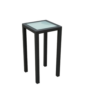 Vanfayette Wicker Rattan <strong>Garden</strong> <strong>Bar</strong> <strong>Table</strong> <strong>and</strong> <strong>Stools</strong> Tiki <strong>Bar</strong> Set High Back PE Rattan for Restaurant Coffee <strong>bar</strong> Outside Decor - Product Image 6
