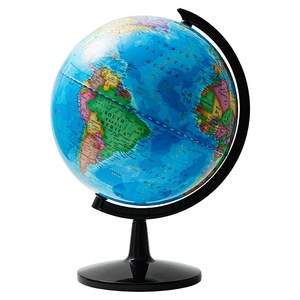 Globo Terráqueo Político de Alta Definición de 13 Pulgadas, Multilingüe, para Enseñanza de Geografía en el Aula, Adorno Decorativo, Globo Terráqueo en Inglés - Product Image 1