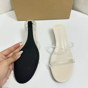 Sandalias de Tacón para Mujer Estilo Hada, Novedad de Verano, Punta Abierta, Sin Cordones, Tallas Grandes - Product Image 3