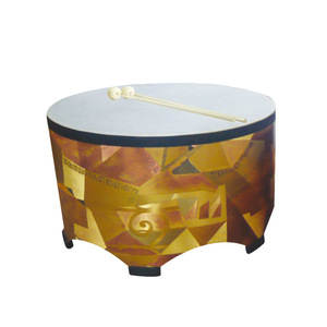 Ensemble de tambours de sol en bois avec baguettes, tambours à main en bois, instruments de musique Orff pour enfants, instruments de percussion - Product Image 2