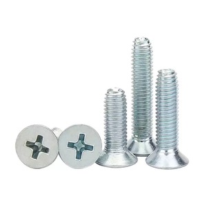 Vis à tête ronde Phillips M4-M12 12-60 mm, classe 8.8, acier au carbone, zinguées, filetage UNC - Product Image 6