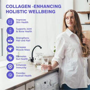 Polvo de colágeno personalizado de alta calidad, suplemento de envejecimiento de biotina, soporte fuerte para cabello y uñas, polvo complejo de Colágeno Hidrolizado - Product Image 4