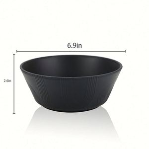 Juego de Tazones para Mezclar de Paja de Trigo Reutilizables e Irrompibles al por Mayor, Tazones de Plástico Extra Grandes - Product Image 3