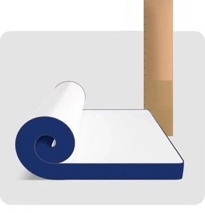 Matelas respirant avec sommier intégré, matelas hôtelier compressé enroulé en mousse à mémoire de forme épaisse, style simplicité moderne - Product Image 2