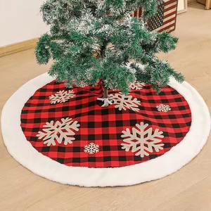 Jupe <span class=keywords><strong>de</strong></span> Sapin <span class=keywords><strong>de</strong></span> Noël <span class=keywords><strong>de</strong></span> Haute Qualité 48 Pouces, Jupe <span class=keywords><strong>de</strong></span> Sapin <span class=keywords><strong>de</strong></span> Noël en Osier, Jupe <span class=keywords><strong>de</strong></span> Sapin <span class=keywords><strong>de</strong></span> Noël à Carreaux Buffalo - Product Image 3