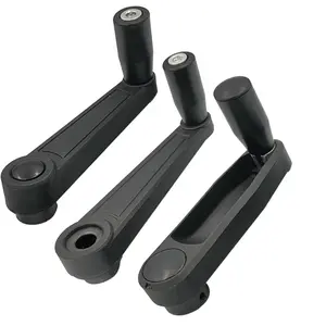 Machines-outils trou rond trou carré 8 10 <span class=keywords><strong>12</strong></span> 14 16 manivelle pliante en <span class=keywords><strong>plastique</strong></span> poignées pliées - Product Image 1