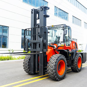 Carrello Elevatore Fuoristrada 4x4 per Terreni Accidentati, 3,5-5 Tonnellate, con Pneumatici Grandi, Transpallet Impilatore - Product Image 2