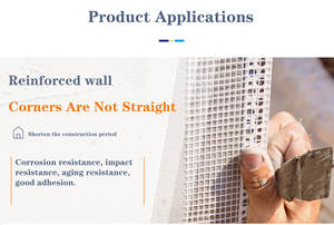 100 мм Настенный Протектор гипсокартон профили ПВХ штукатурные Угловые бусины с профессиональной стекловолоконной сеткой - Product Image 4