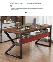 K-Type Computer Tafel Bureau Schrijftafel Studentenbureau Lang Lezen Eenvoudig Te Installeren Werkbank Laptop Tafel