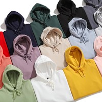 Sudadera con Capucha Extra Grande de 300-650 GSM, Logotipo Personalizado Bordado, 100% Algodón, Fabricantes, Hombros Caídos, Unisex, Estilo Casual, Multicolor