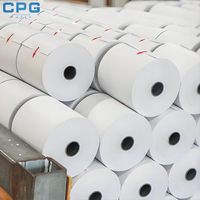 Rouleaux de papier thermique de qualité supérieure 80x80mm 48gsm sans BPA pour tickets de parking, TPV, guichets automatiques et reçus de caisse - Approvisionnement direct usine