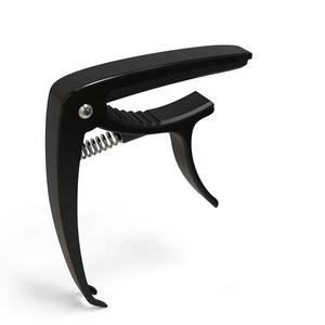 Accesorio para instrumento Musical de alta calidad, capo de guitarra de madera de aleación de aluminio de acero inoxidable ABS para guitarra acústica, ukelele, bajo - Product Image 3