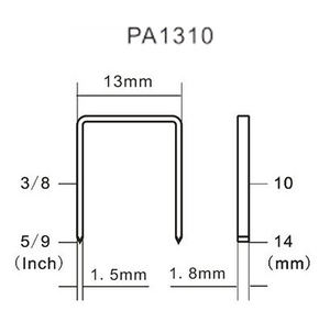 Chiodi in Polimero Ingegnerizzato 16Ga, Graffette in Plastica <span class=keywords><strong>OMER</strong></span> 82P RAPTOR S/05 - Product Image 3