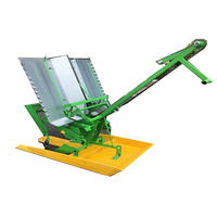 Transplanteur de riz à haute efficacité, machine à planter à 2 rangs, planteur de riz manuel, meilleur prix pour la machine à semer le riz