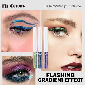 Pigments d'ombres à paupières Aurora Multi Chrome, longue tenue, effet multi-duochrome, caméléon, paon, galaxie, brillant coloré, eyeliner liquide <span class=keywords><strong>pailleté</strong></span> - Product Image 4