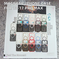 Coque de protection magnétique complète antichoc anti-chute pour iPhone 17 Air 13 14 15 16 16E Pro Max Plus