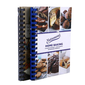 Precio de fábrica, impresión personalizada, diseño personalizado, folleto para revistas, tapa dura, encuadernado en espiral, libro de recetas, catálogo, menú, libro - Product Image 2