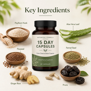 Cápsulas Detox para Limpieza de Colon de 15 Días, Quemador de Grasa Certificado, con Magnesio para la Salud Intestinal Natural y Refuerzo del Sistema Inmunitario - Product Image 4