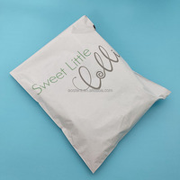 Emballage personnalisé pour vêtements, enveloppes d'expédition en plastique pour courrier, pochettes d'expédition biodégradables en polyéthylène