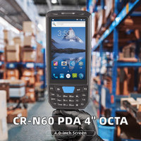 Smartphone Android 9 Écran 4,0 pouces Processeur Octa-core 2,0 GHz Étanche IP66 Appareil photo 8MP Batterie 4300 mAh En stock Ayan CR-N60