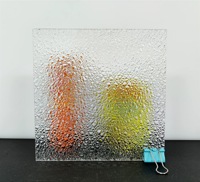 Feuille acrylique cannelée décorative 1220x2440mm Panneau en plastique transparent en 5mm 6mm 8mm pour la décoration intérieure et le mobilier