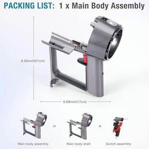 Boîtier de remplacement pour aspirateur <span class=keywords><strong>Dyson</strong></span> V10 <span class=keywords><strong>SV12</strong></span>, compatible avec l'aspirateur électrique en acier inoxydable V10 <span class=keywords><strong>SV12</strong></span> - Product Image 5