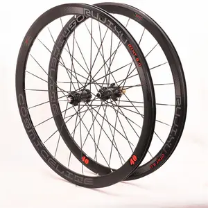 Дешевая колесная пара 700C 40/50 мм велосипедный дисковый тормоз через Alxe велосипедные колеса от производителя