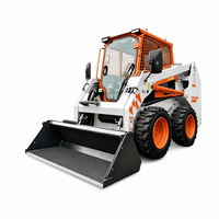 Runheng Small Mini Wheel Loader dengan Attachment Front Loader Mesin Diesel Motor PLC Pompa Hengli Garansi 1 Tahun