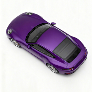 Vinilo de Protección de Pintura para Automóviles, Color Morado Romero, TPU PPF, Verde <span class=keywords><strong>Hierba</strong></span> y Rojo Imperial, Película Protectora de TPU para Carrocería - Product Image 3