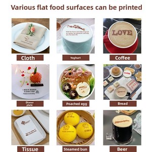 Impresora de Alimentos Portátil Bamboo PrintPen para Arte en <span class=keywords><strong>Café</strong></span> e Impresión de Yogur Gourmet en Platos y Pan - Product Image 4