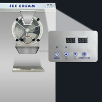Machine à crème glacée commerciale, crème glacée dure, gelato, cornet de crème glacée, nouvelle machine à tambour sucrée, entièrement automatique, de bureau